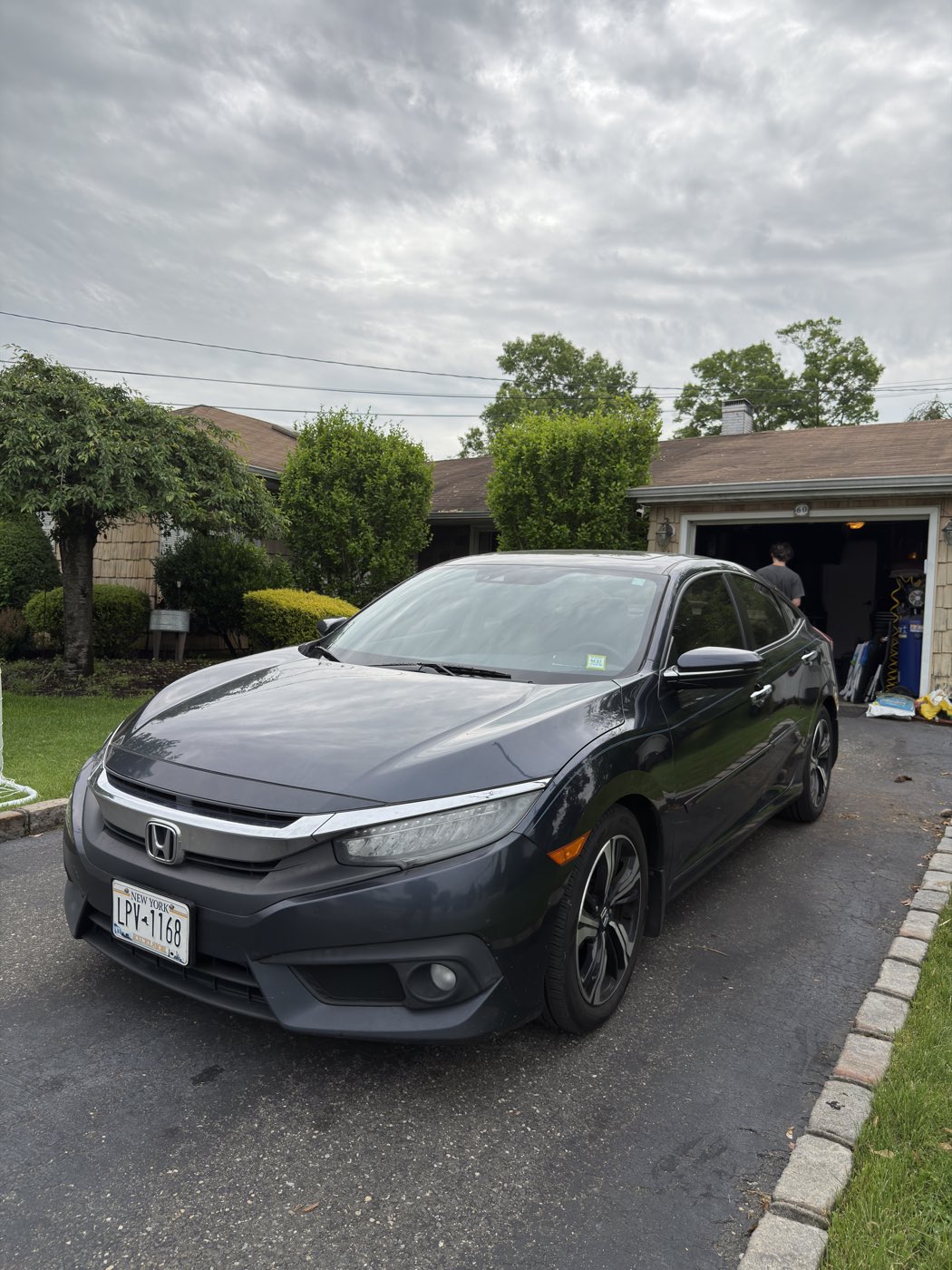 Honda Civic exterior detail — mobile detailing Long Island NY